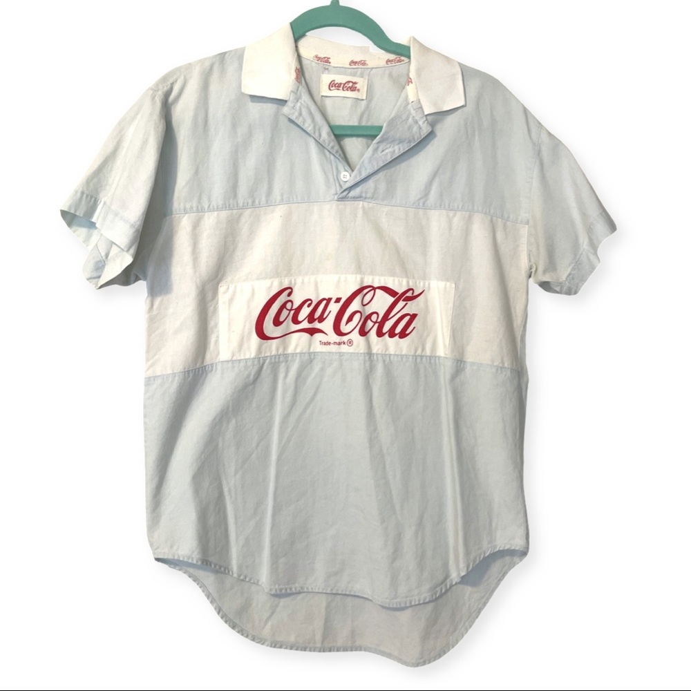 Vintage Coca-Cola Rugby Polo